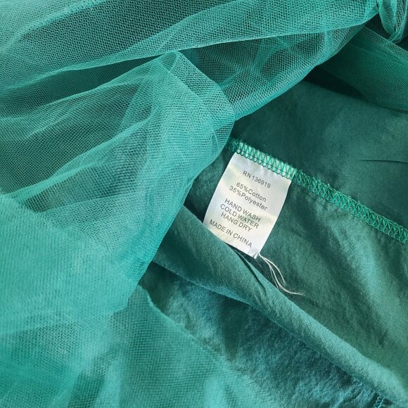 Trish Scully Hattie Emerald Green Long Dress sz 8 Spring Easter Party Victorian - Picture 7 of 10